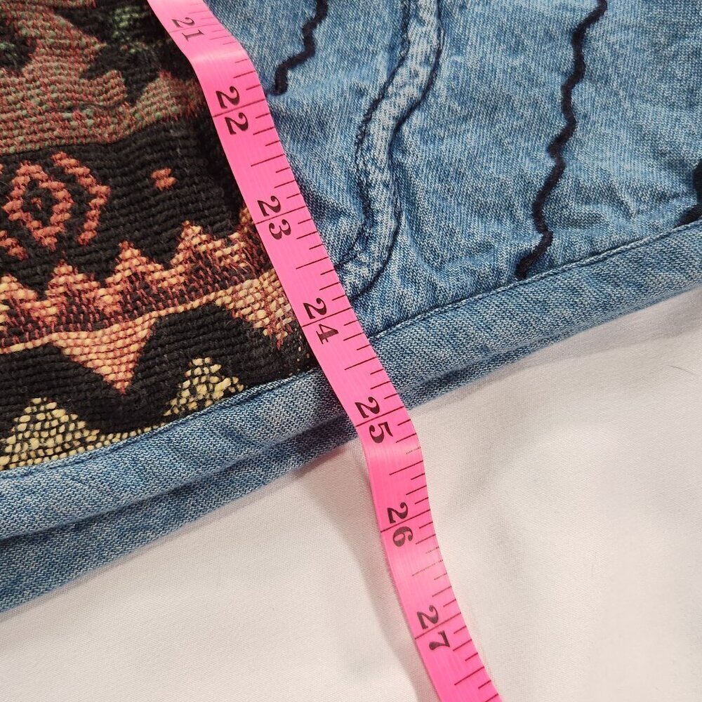 Vintage Rachel Brooke Women's Embroidered Patchwork Denim Jacket Large
Lot M - Picture 9 of 9